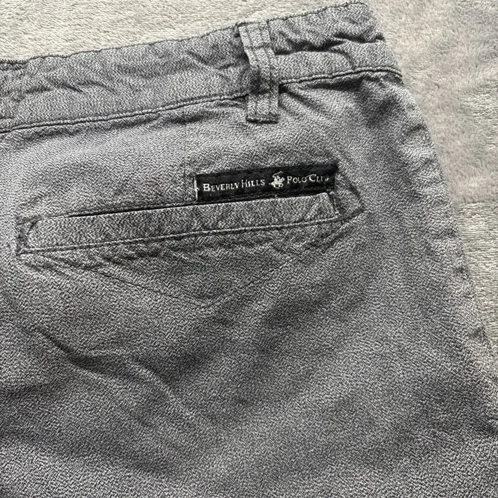 Polo Ralph Lauren Gray button/Drawstring Chino Shorts Size 36